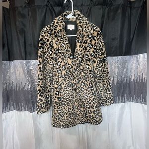 Beautiful Loft Outlet Leopard Coat